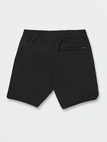 New Aged Stone Elastic Waist Shorts