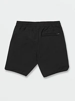 New Aged Stone Elastic Waist Shorts