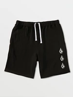 Iconic Stone Fleece Shorts