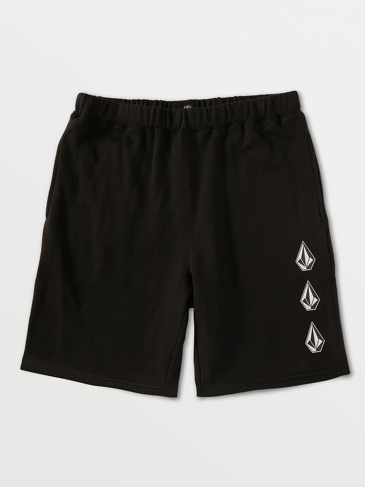 Iconic Stone Fleece Shorts