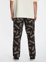 Featured Artist Vaderetro Elastic Waist Pants - Print