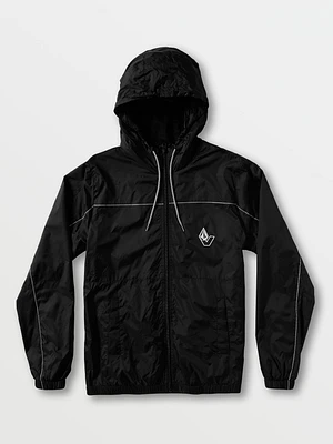 Ermont Windbreaker Jacket - Black