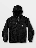 Ermont Windbreaker Jacket - Black