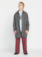 Volcom Entertainment Noa Deane Trench Jacket - Heather Grey