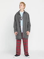 Volcom Entertainment Noa Deane Trench Jacket - Heather Grey