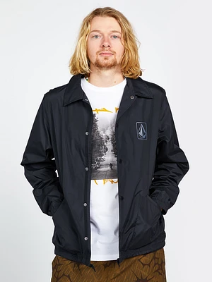 Skate Vitals Coach Jacket - Black