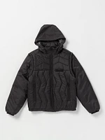 Skate Vitals Simon Bannerot Convertible Puff Jacket - Black