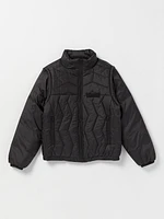 Skate Vitals Simon Bannerot Convertible Puff Jacket - Black