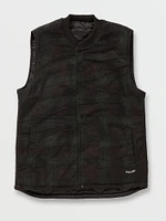 Bowered Reversible Vest - Black