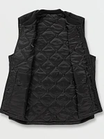 Bowered Reversible Vest - Black