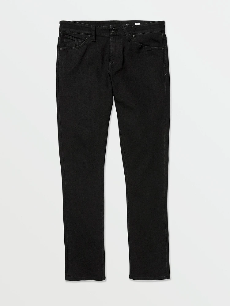 2x4 Skinny Fit Jeans - Black Out