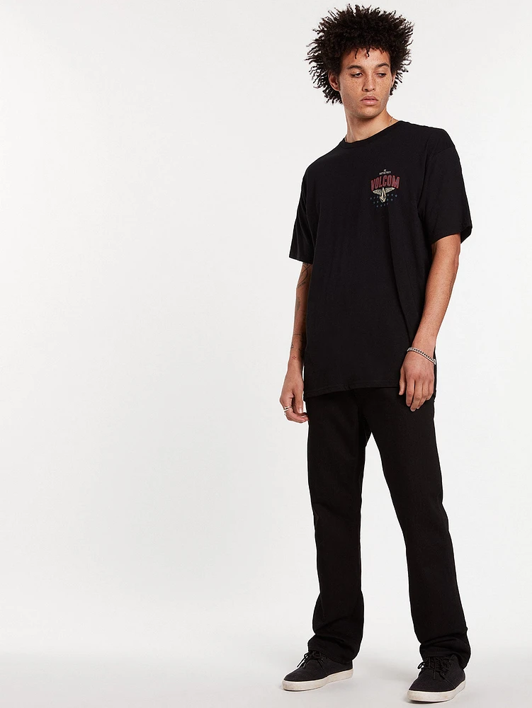 Kinkade Regular Fit Jeans - Black On