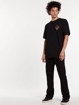 Kinkade Regular Fit Jeans - Black On