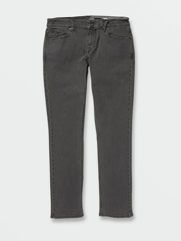 2x4 Skinny Fit Jeans - Black Ozone