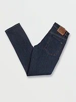 2x4 Skinny Fit Jeans - Dirty Med Blue
