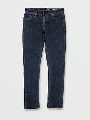 2x4 Skinny Fit Jeans - Dirty Med Blue