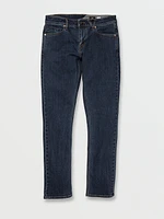 2x4 Skinny Fit Jeans - Dirty Med Blue