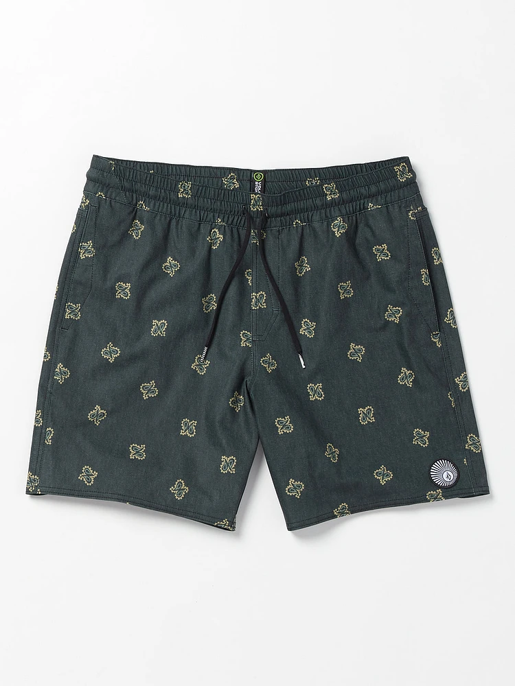 Major Stoney Elastic Waist Trunks - Stealth