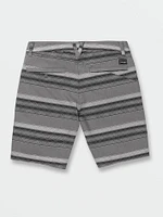 Frickin Cross Shred Mix Shorts - Pewter