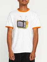 Featured Artist Justin Hager Stoneyvision Short Sleeve Tee - White