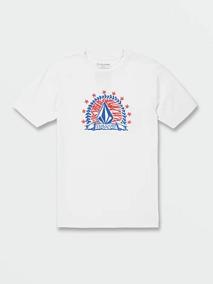 Huskerdont Short Sleeve Tee - White