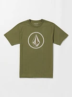 Circle Stone Short Sleeve Tee - Military