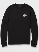 Volcom Entertainment Long Playing Sleeve Tee - Black