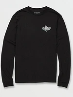 Volcom Entertainment Long Playing Sleeve Tee - Black