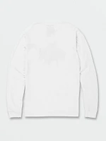 Volcom Entertainment Long Sleeve Tee - White