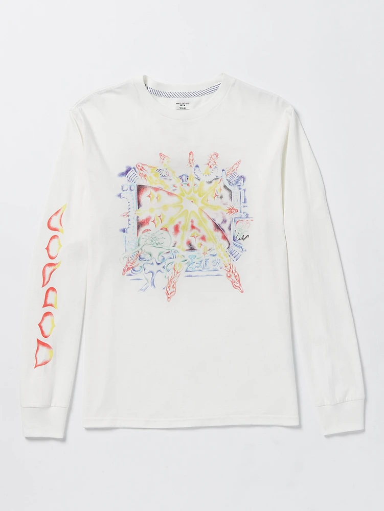 Featured Artist Sam Ryser Long Sleeve Tee - Off White