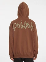 Featured Artist Chrissie Abbot X French Pullover Hoodie - Mocha