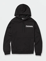 Strikehood Graphic Pullover Hoodie - Black