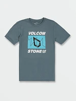 Stone Shocker Tech Short Sleeve Tee - Cruzer Blue