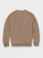 Compstone Crew Fleece Sweatshirt - Mud