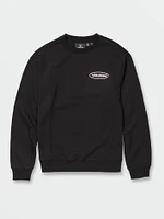 Dial Up Crew Sweatshirt - Black