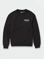 Dial Up Crew Sweatshirt - Black