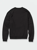 Dial Up Crew Sweatshirt - Black