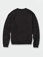 Dial Up Crew Sweatshirt - Black