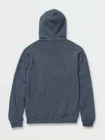 Single Stone Zip Fleece Hoodie - Marina Blue