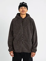 Exert Zip Hoodie - Heather Black