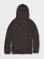 Exert Zip Hoodie - Heather Black