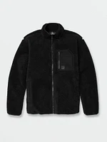 Muzzer Fuzzar Zip Hoodie - Black