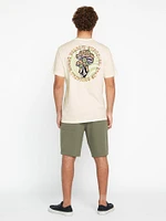 Farm to Yarn Psychike Short Sleeve Tee- Off White