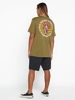 Farm to Yarn Psychike Short Sleeve Tee - Old Mill