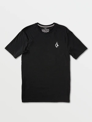 Iconic Stone Short Sleeve Tee - Black