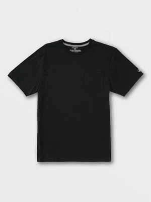 Solid Pocket Short Sleeve Tee