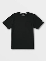 Solid Ss Pocket Tee