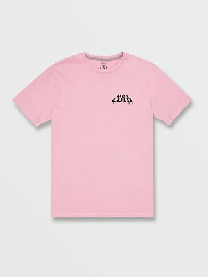 Smashed Short Sleeve Tee - Reef Pink