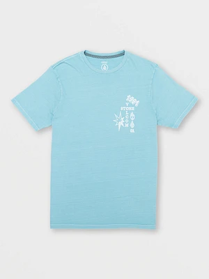 Heavy Living Short Sleeve Tee - Cali Blue Heather