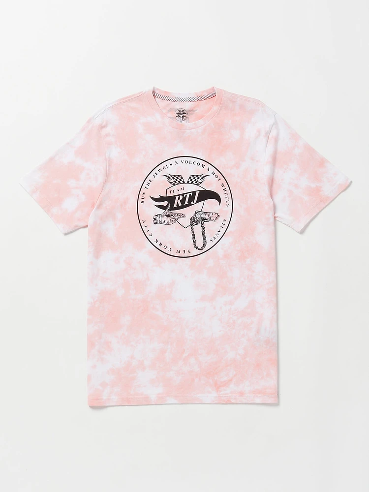 RTJ X Hot Wheels Short Sleeve Tee - Tie Dye